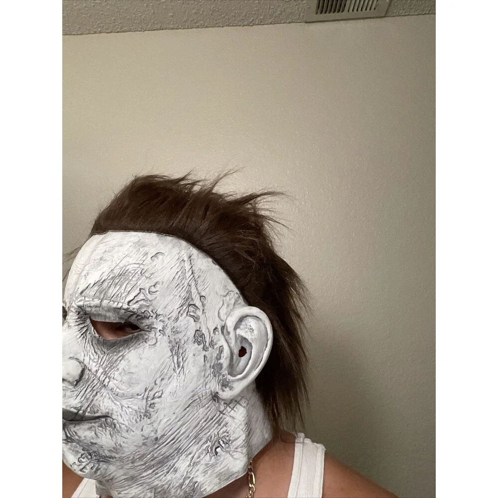 Halloween Mickael Myers  Halloween Mask Jason Myers Mask cosplay latex costume g